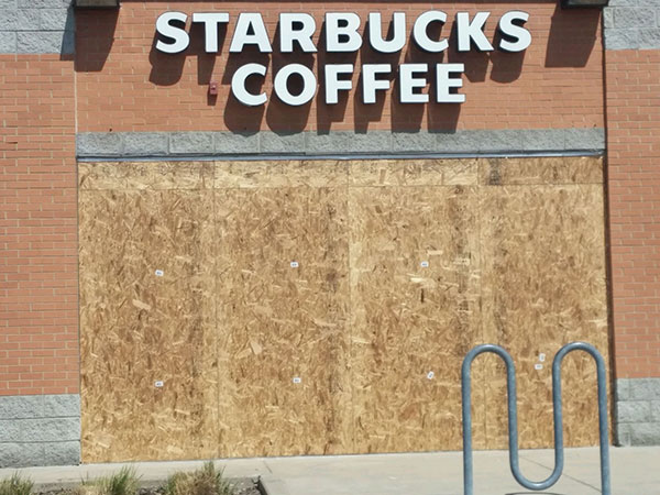 Board Up Services for a Chicago, IL Starbucks